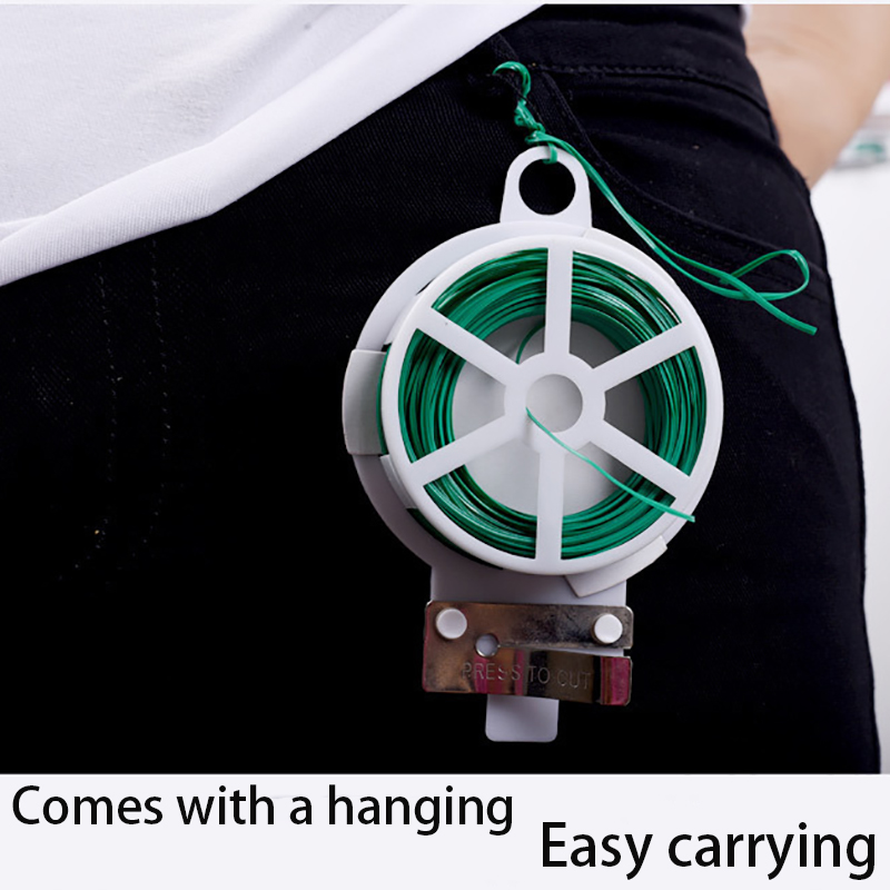 Garden Wire Twist Tie - أربطة حديدية متعددة الاستخدامات للحدائق، قابلة