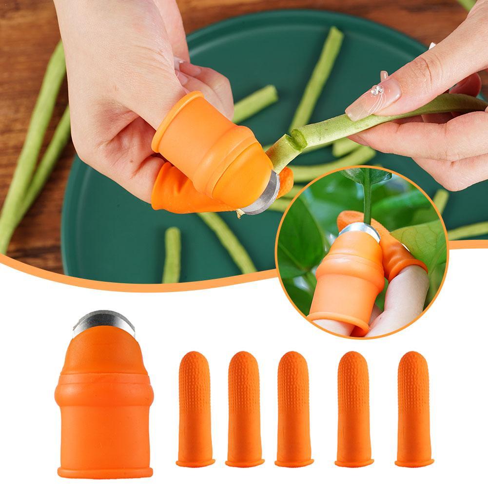 Gardening Tools Knife - واقي إصبع السيليكون الجديد للاستخدام مع
