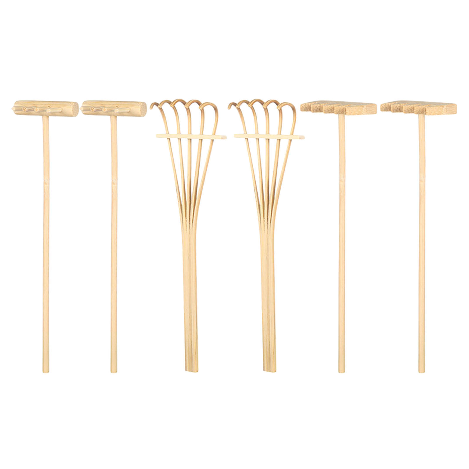 Gardening Tools Rake - مجموعة من 6 قطع من أدوات