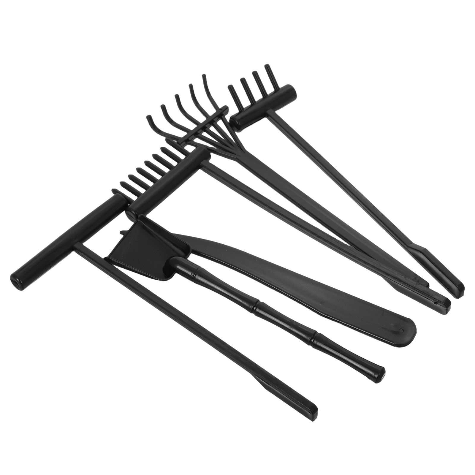 Gardening Tools Rake - مجموعة من 6 قطع من أدوات