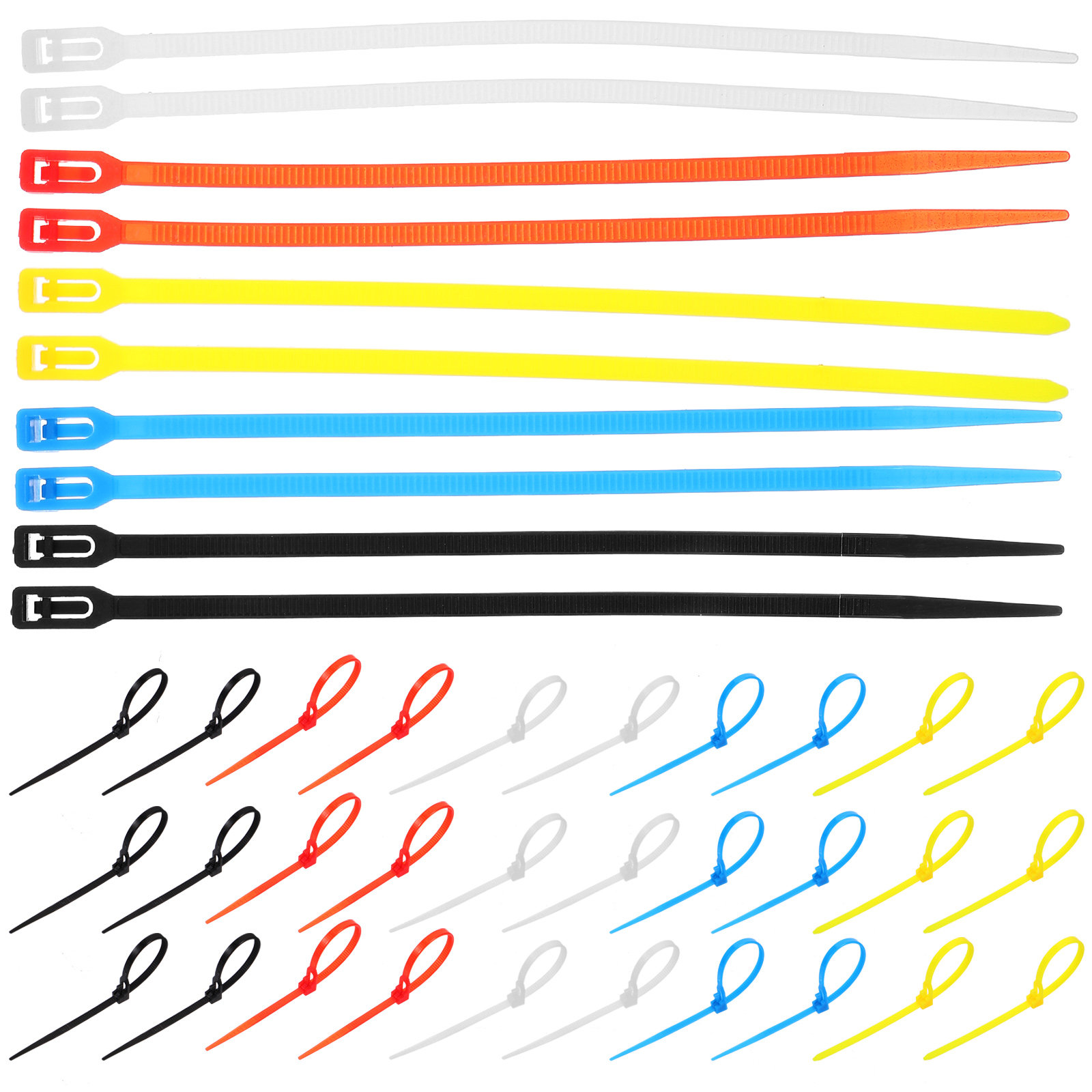 Garden Wire Twist Tie - 500 قطعة من روابط الكابلات القابلة