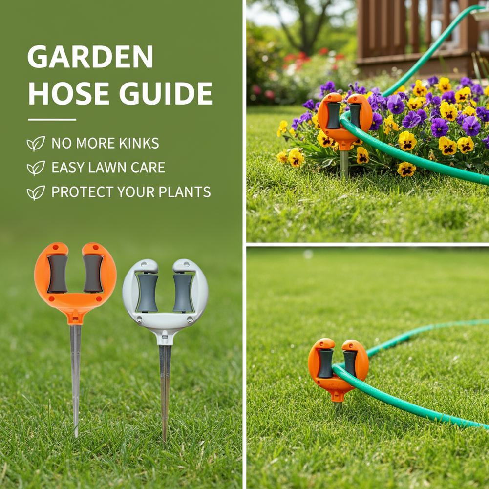 Gardening Tools Range - حامل خرطوم الحديقة مع عجلة بكرة