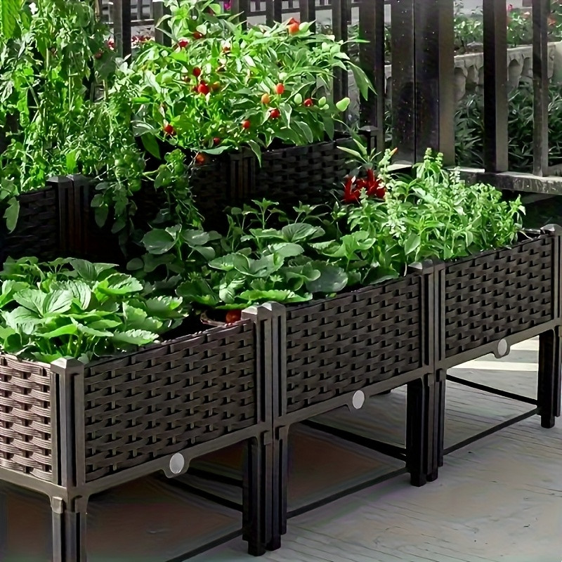 Raised Bed Planter Box - حوض زراعة مرتفع للحديقة، صندوق زراعة