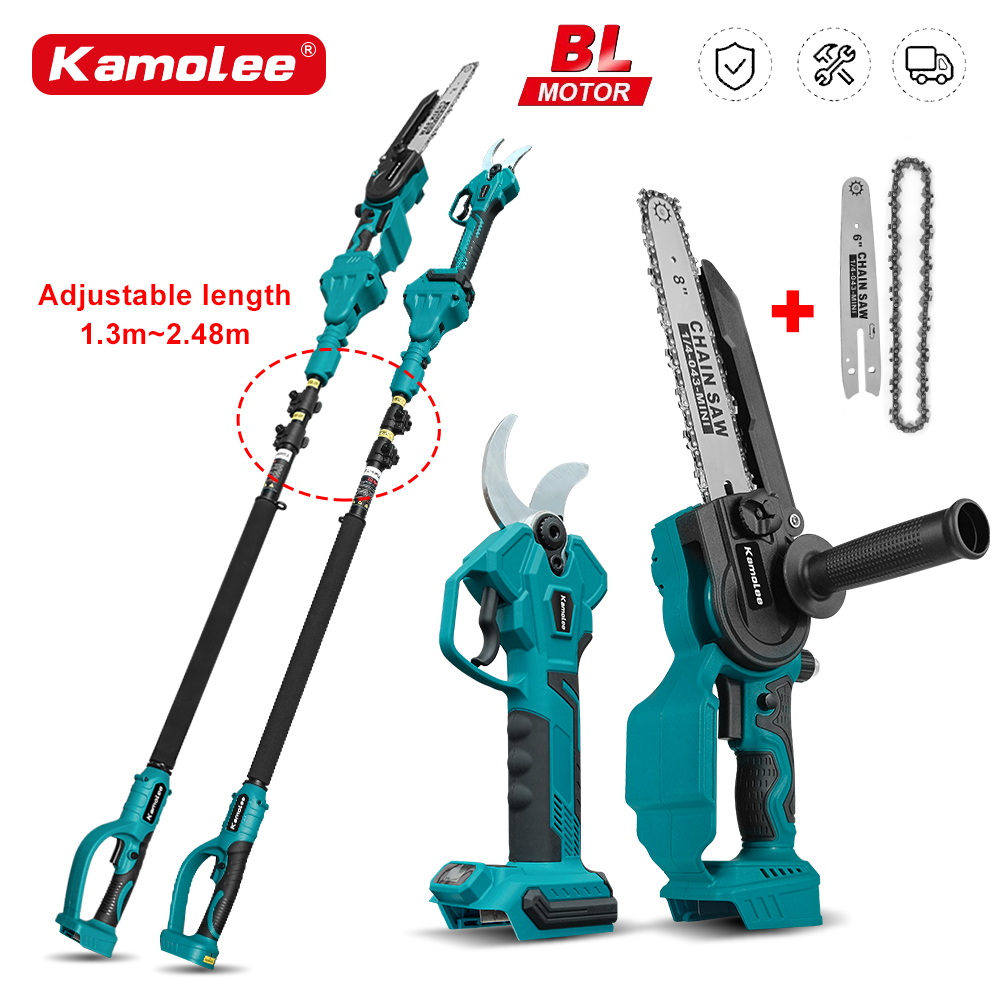 Kamolee 50 مللي متر مقص كهربائ - مراجعة Gardening Tools Scissors وسعره