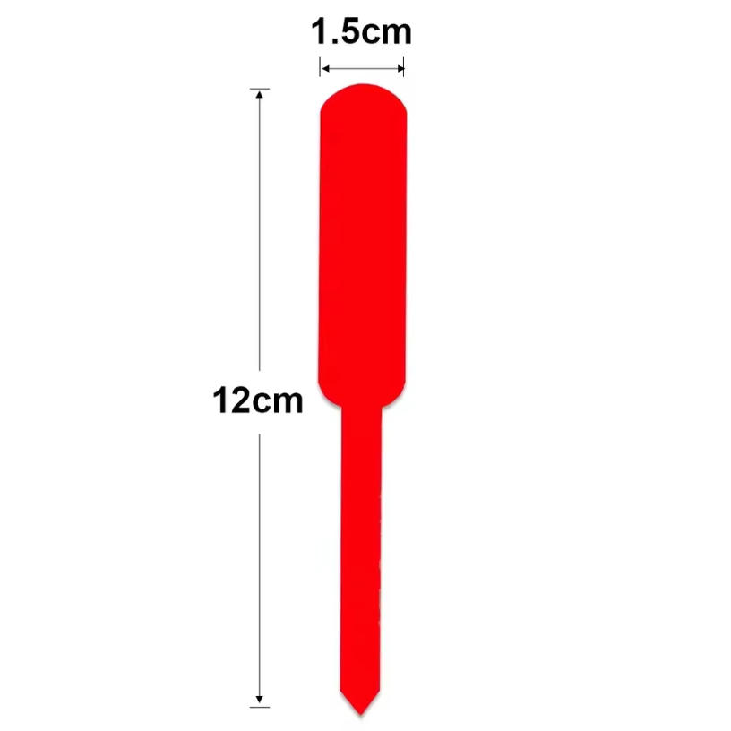 100 قطعة من بطاقات النباتات ال - مراجعة Gardening Tools Labeled وسعره