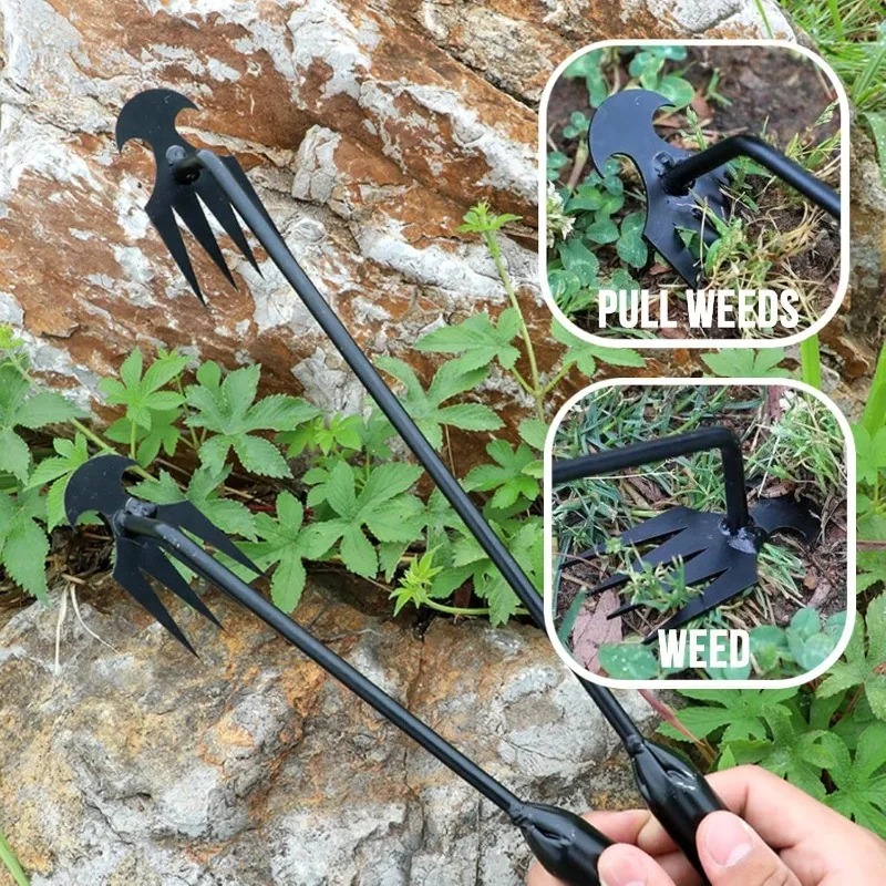 أداة يدوية 2 في 1 للحدائق: مشط - مراجعة Gardening Tools To Remove Weeds وسعره