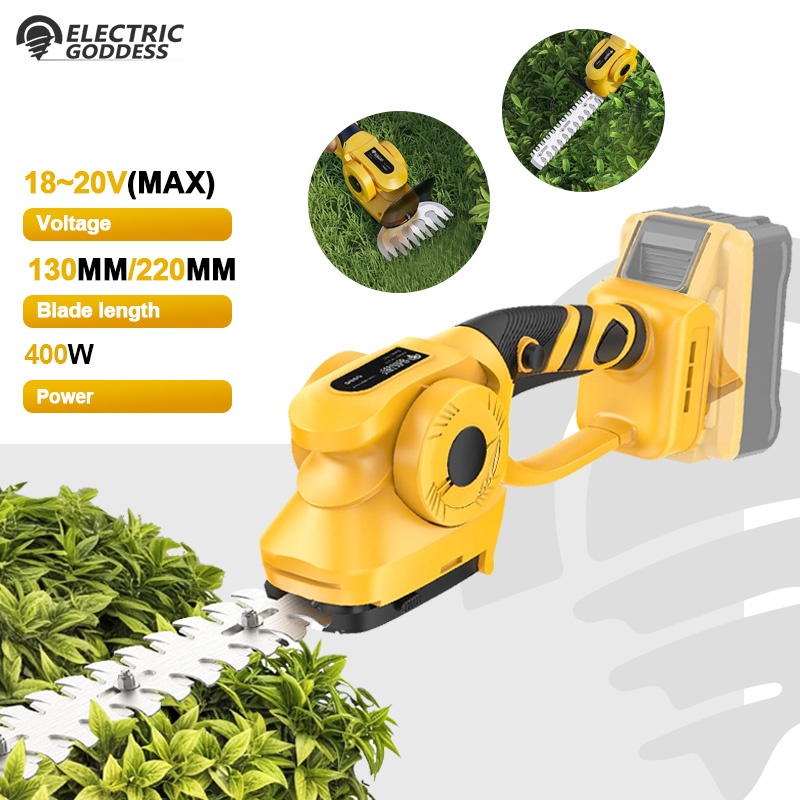 مقص سياج كهربائي بدون فرشاة 2  - مراجعة Gardening Tools Battery Powered وسعره