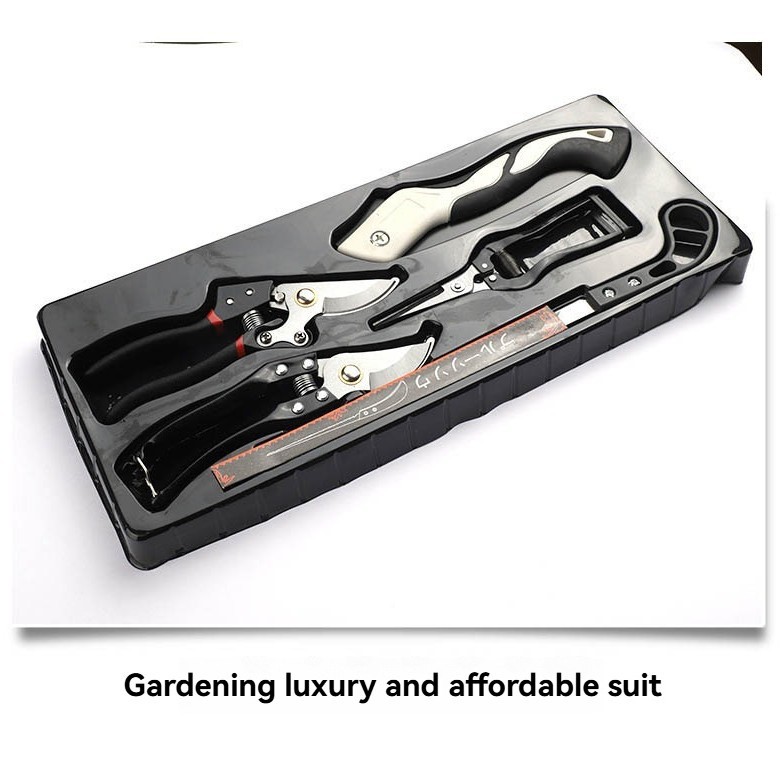 مجموعة مقصات تقليم الحدائق مع  - مراجعة Gardening Tools Knife وسعره