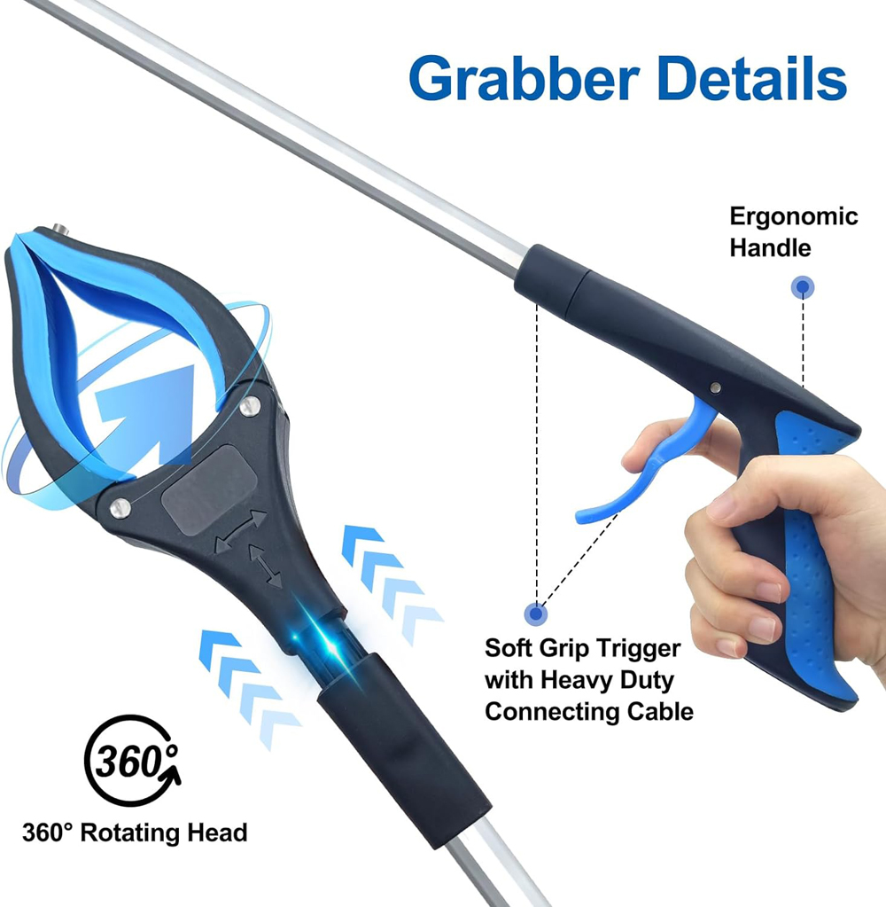 أداة التقاط القمامة القابلة لل - مراجعة Gardening Tools For Elderly وسعره