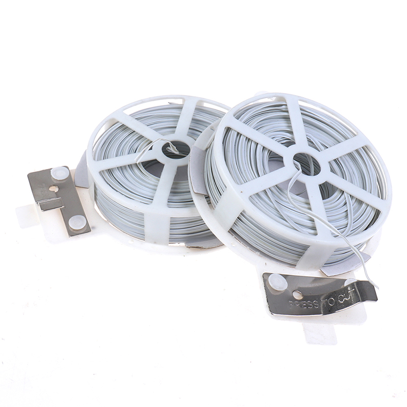1 قطعة (50 متر) سلك ربط نباتات - مراجعة Garden Wire Twist Tie وسعره