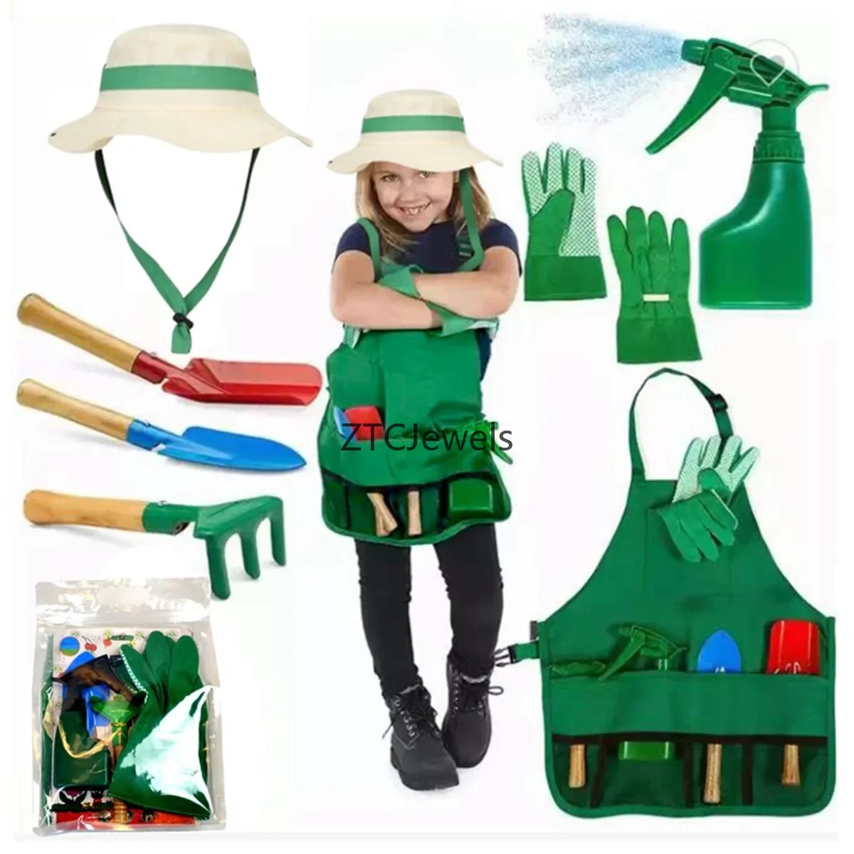 طقم أدوات وشاحنات صدرية للحديق - مراجعة Gardening Tools In وسعره