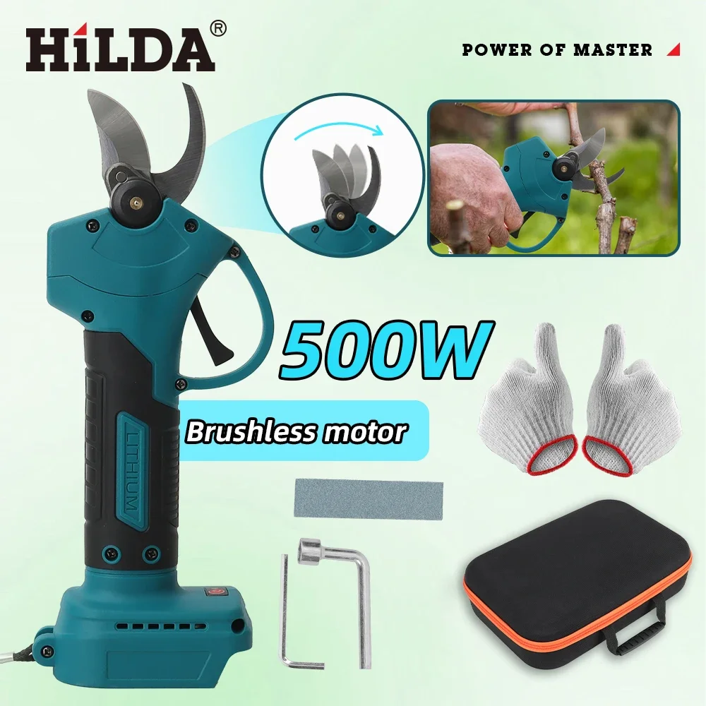 مقص تقليم كهربائي لاسلكي من HI - مراجعة Gardening Tools Wholesale وسعره