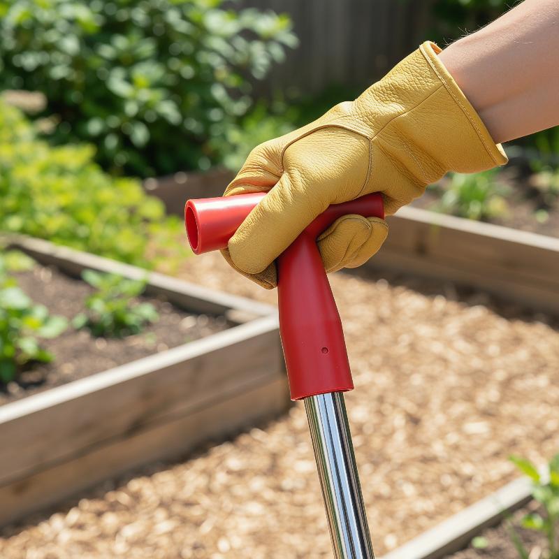 [قطعة واحدة/5 قطع] مقبض مجرفة  - مراجعة Gardening Tools Rake وسعره