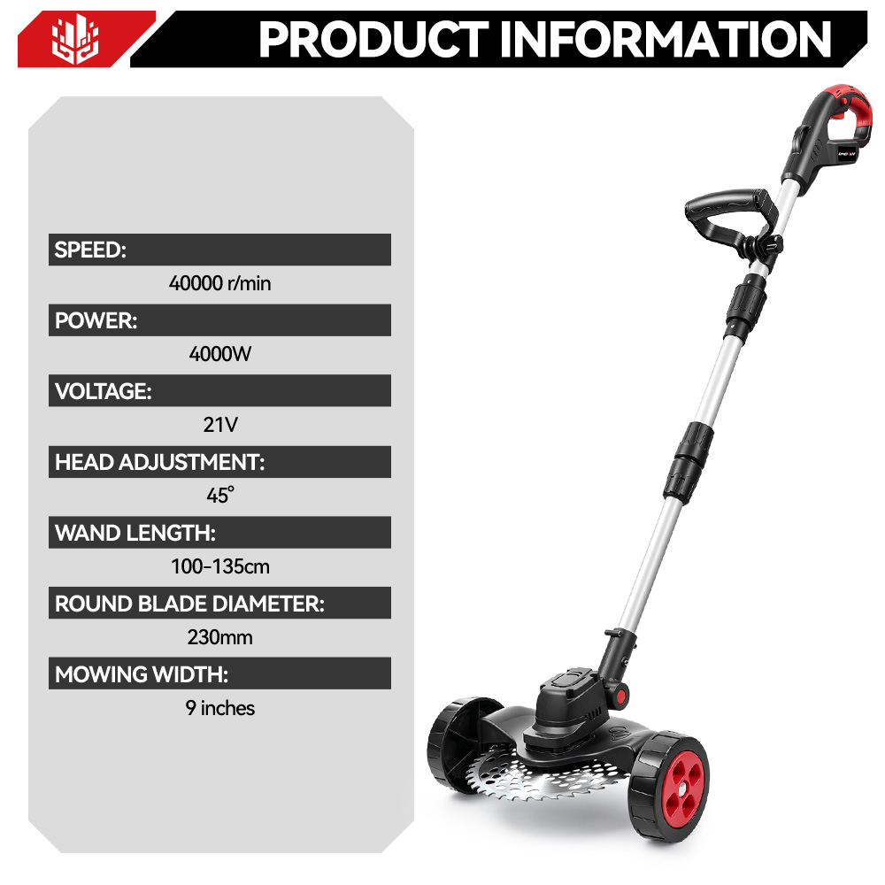 ماكينة قص العشب الكهربائية من  - مراجعة Gardening Tools Battery Powered وسعره