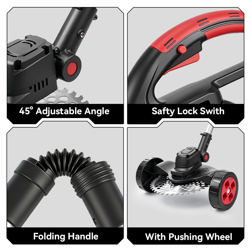 ماكينة قص العشب الكهربائية من  - مراجعة Gardening Tools Battery Powered وسعره