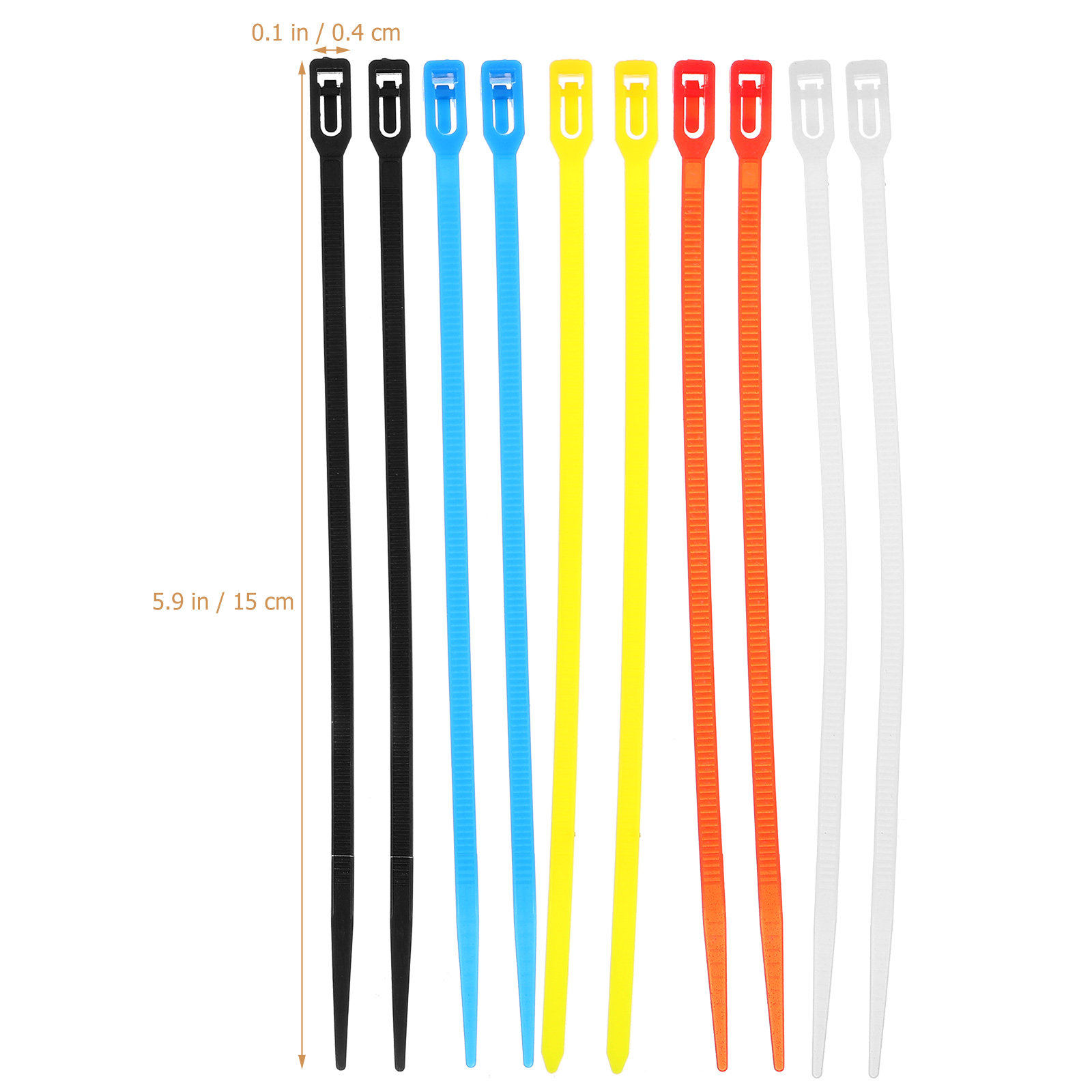 500 قطعة من روابط الكابلات الق - مراجعة Garden Wire Twist Tie وسعره