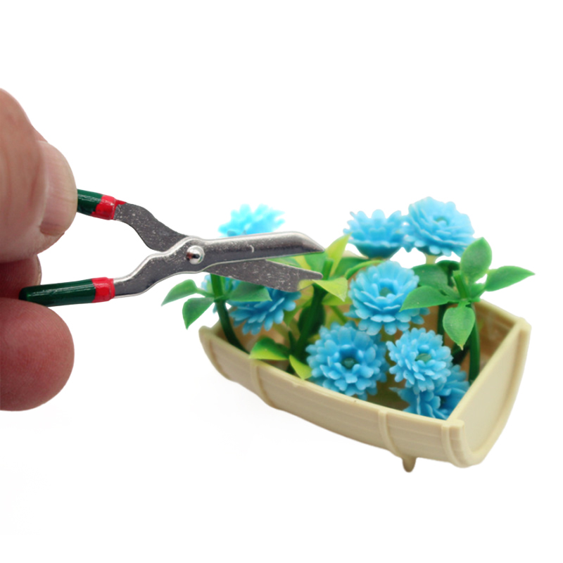 1/12 دمية محاكاة مسقاة المجرف  - مراجعة Gardening Tools In وسعره
