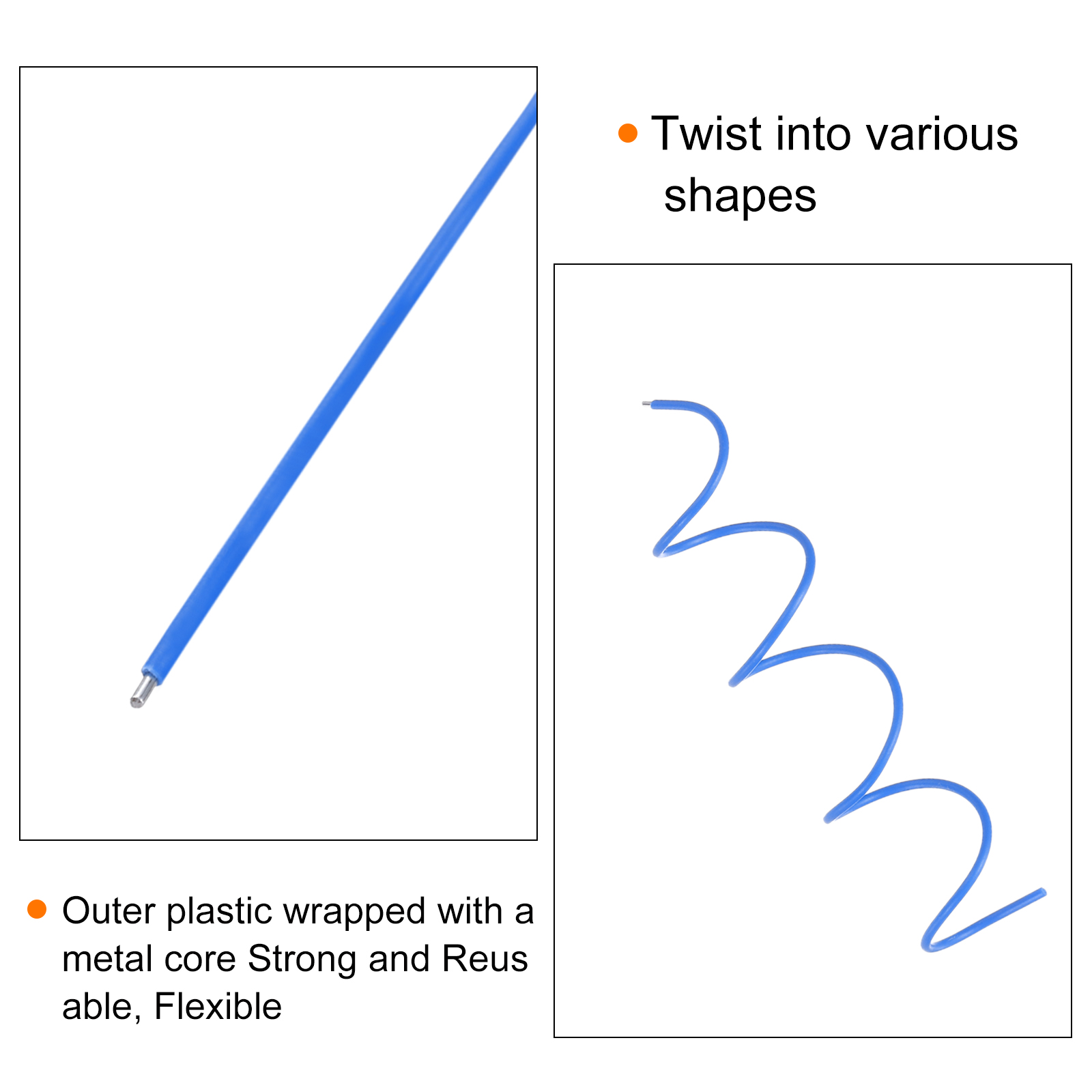 1 قطعة العلاقات سلك التقلبات 1 - مراجعة Garden Wire Twist Tie وسعره