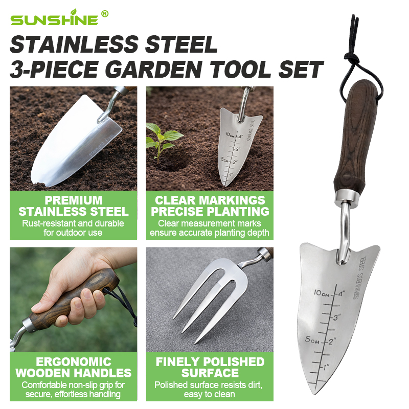 أدوات حدائق مخصصة، طقم أدوات ي - مراجعة Gardening Tools Rake وسعره