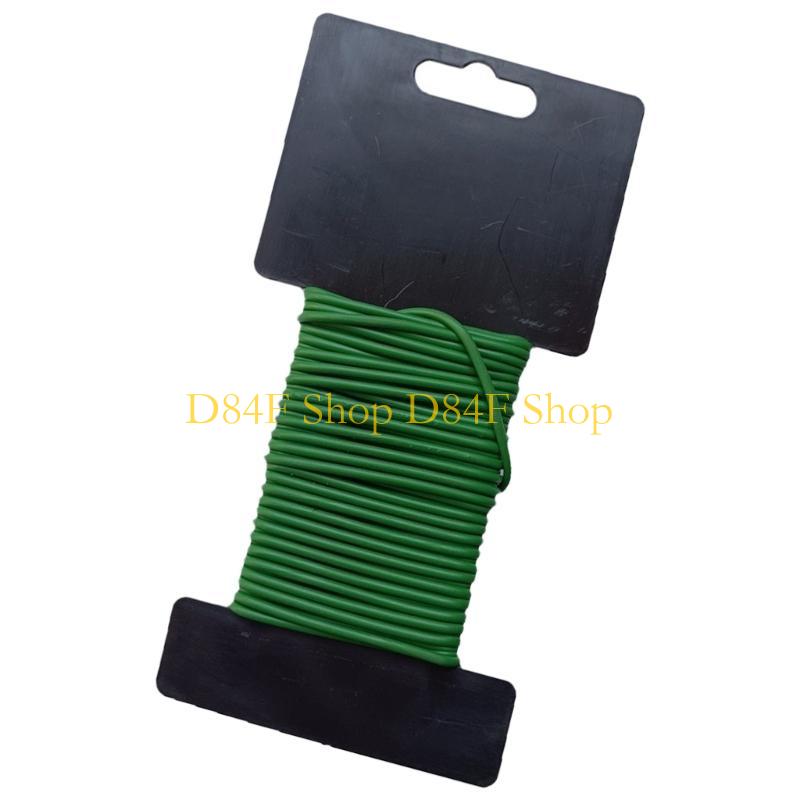 D84F 2.5mmx10m الأخضر لينة سلك - مراجعة Garden Wire Twist Tie وسعره