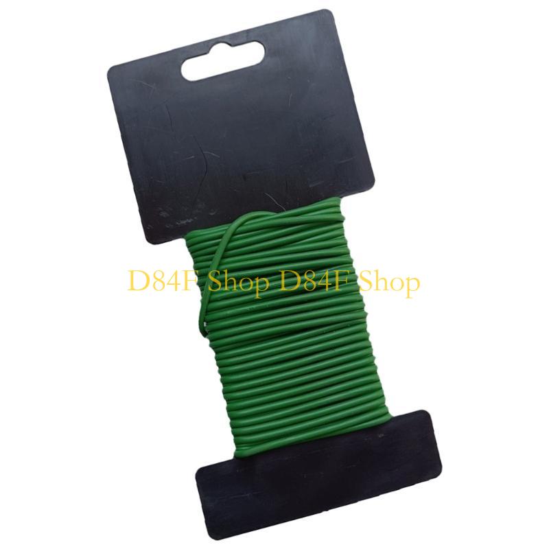 D84F 2.5mmx10m الأخضر لينة سلك - مراجعة Garden Wire Twist Tie وسعره