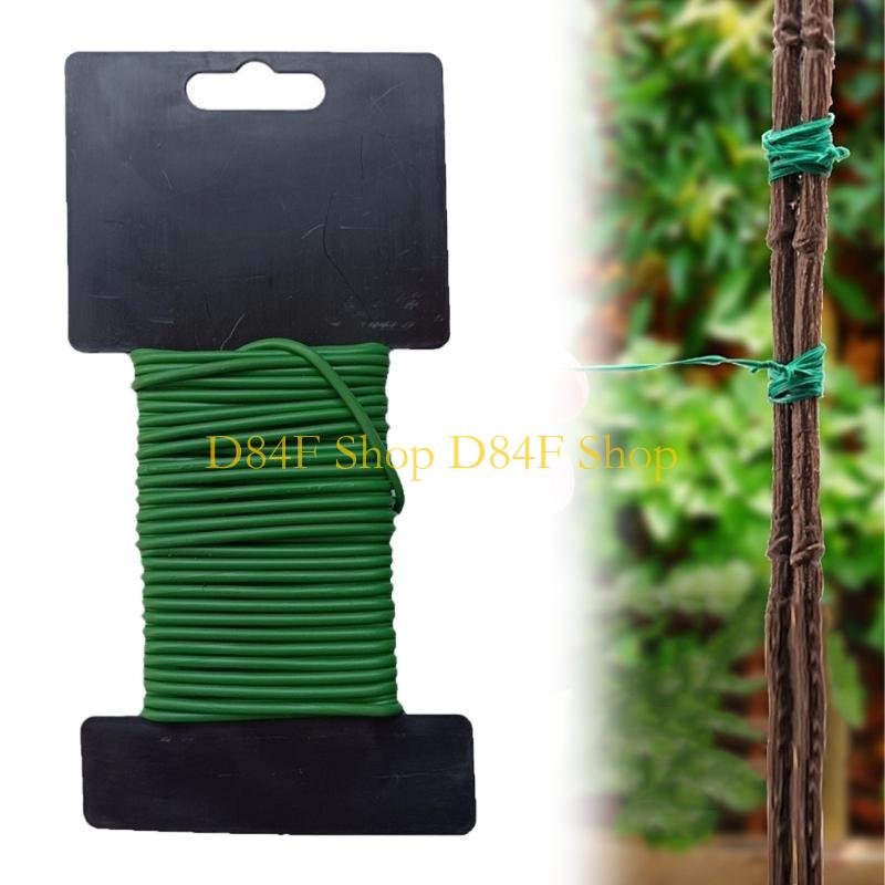 D84F 2.5mmx10m الأخضر لينة سلك - مراجعة Garden Wire Twist Tie وسعره