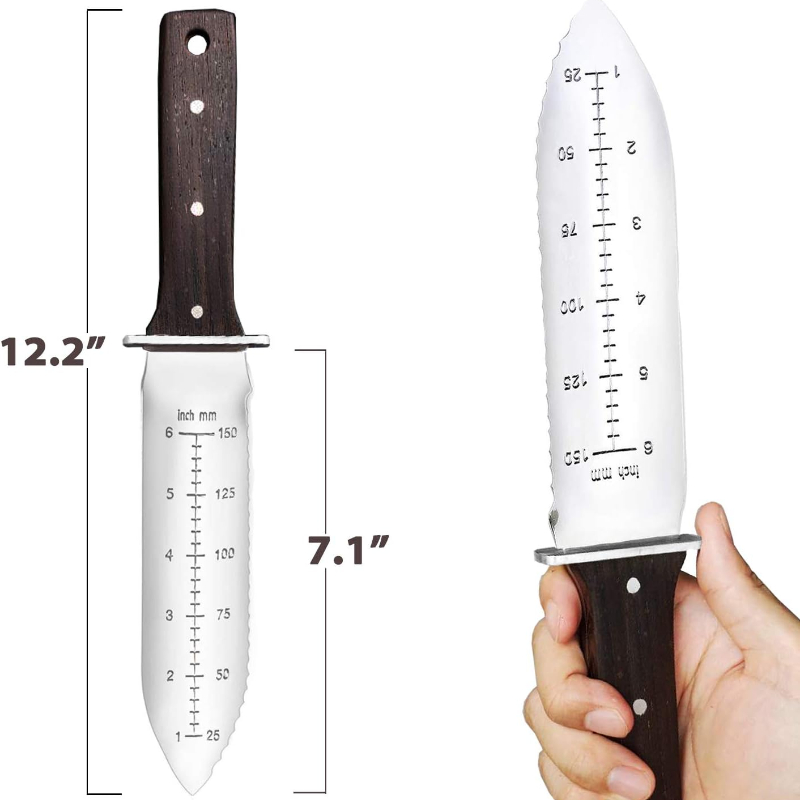 1 قطعة سكين حديقة هوري احترافي - مراجعة Gardening Tools Knife وسعره
