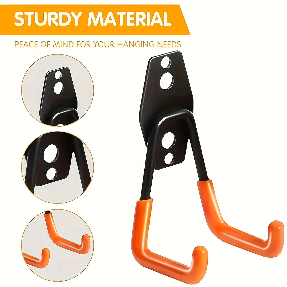 خطاف جداري فولاذي متين للتخزين - مراجعة Gardening Tools Storage وسعره