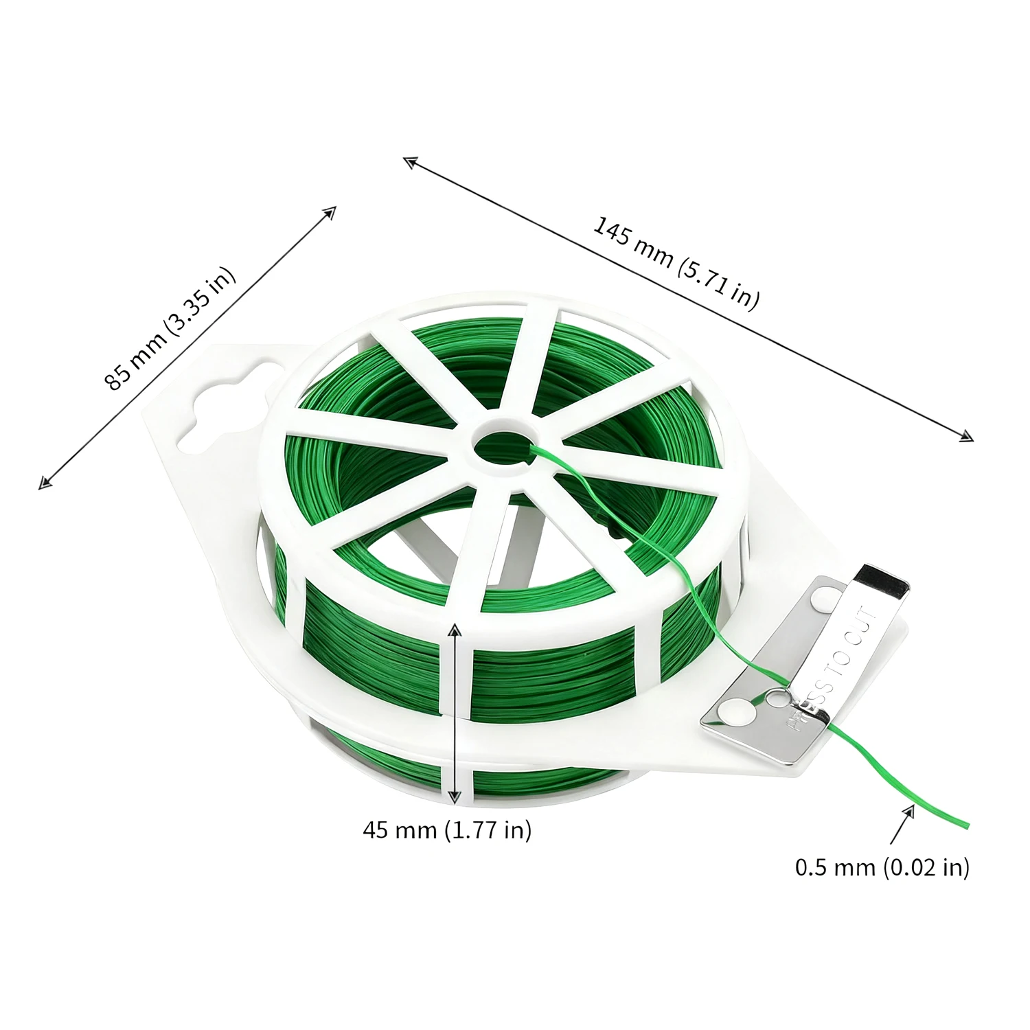 1-3 قطعة 100 متر حديقة تويست ا - مراجعة Garden Wire Twist Tie وسعره