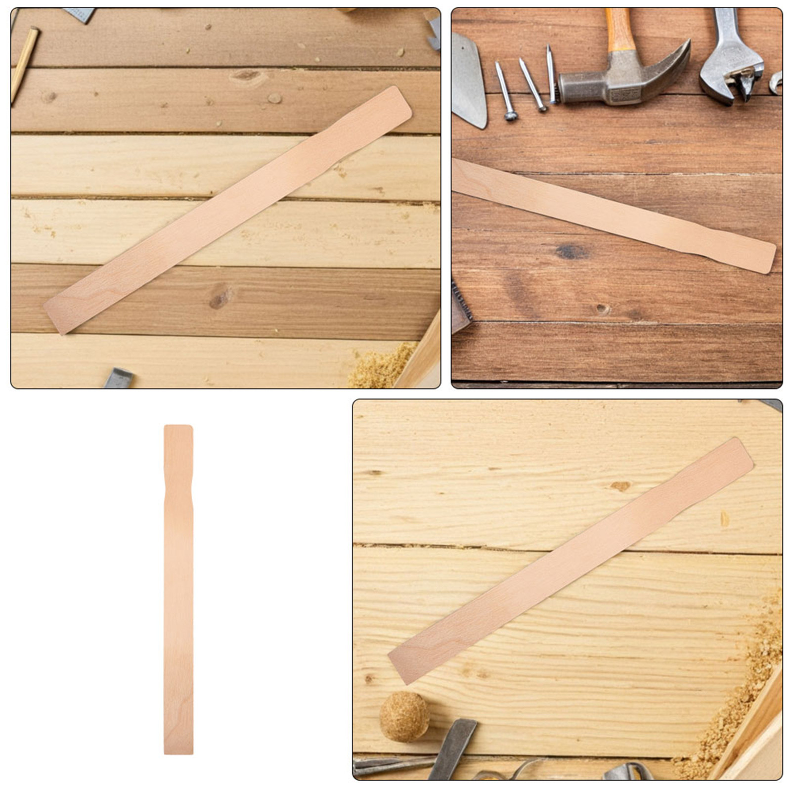 15 قطعة من أعواد تقليب الطلاء  - مراجعة Gardening Tools Wooden وسعره