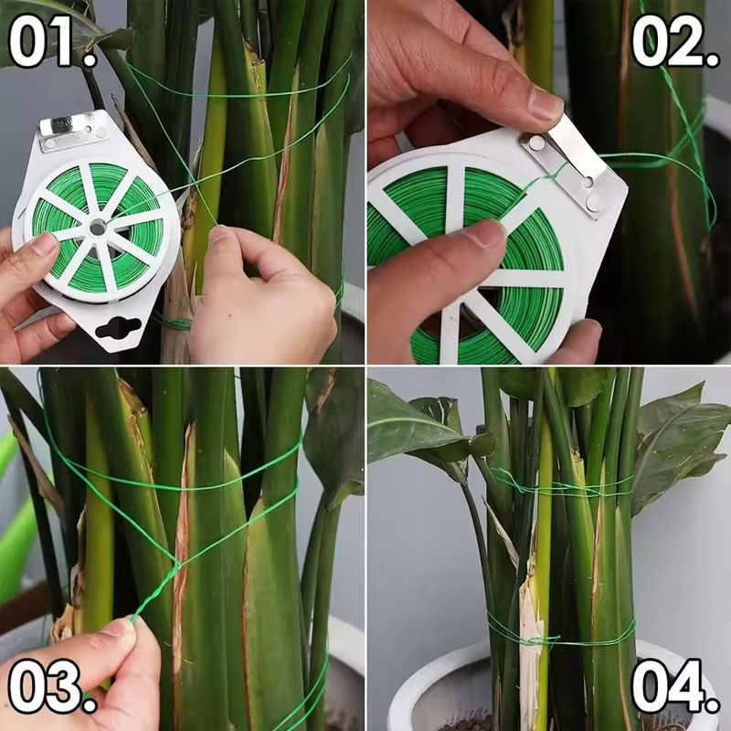 حديقة تويست العلاقات متعددة ال - مراجعة Garden Wire Twist Tie وسعره
