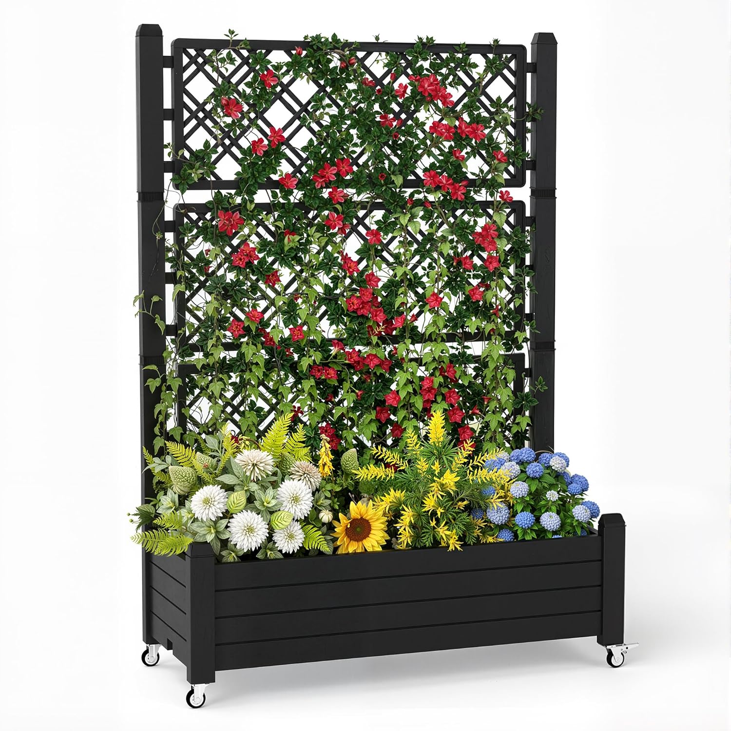 حوض زراعة مرتفع مع شبكة تهوية، - مراجعة Raised Bed Planter Box وسعره